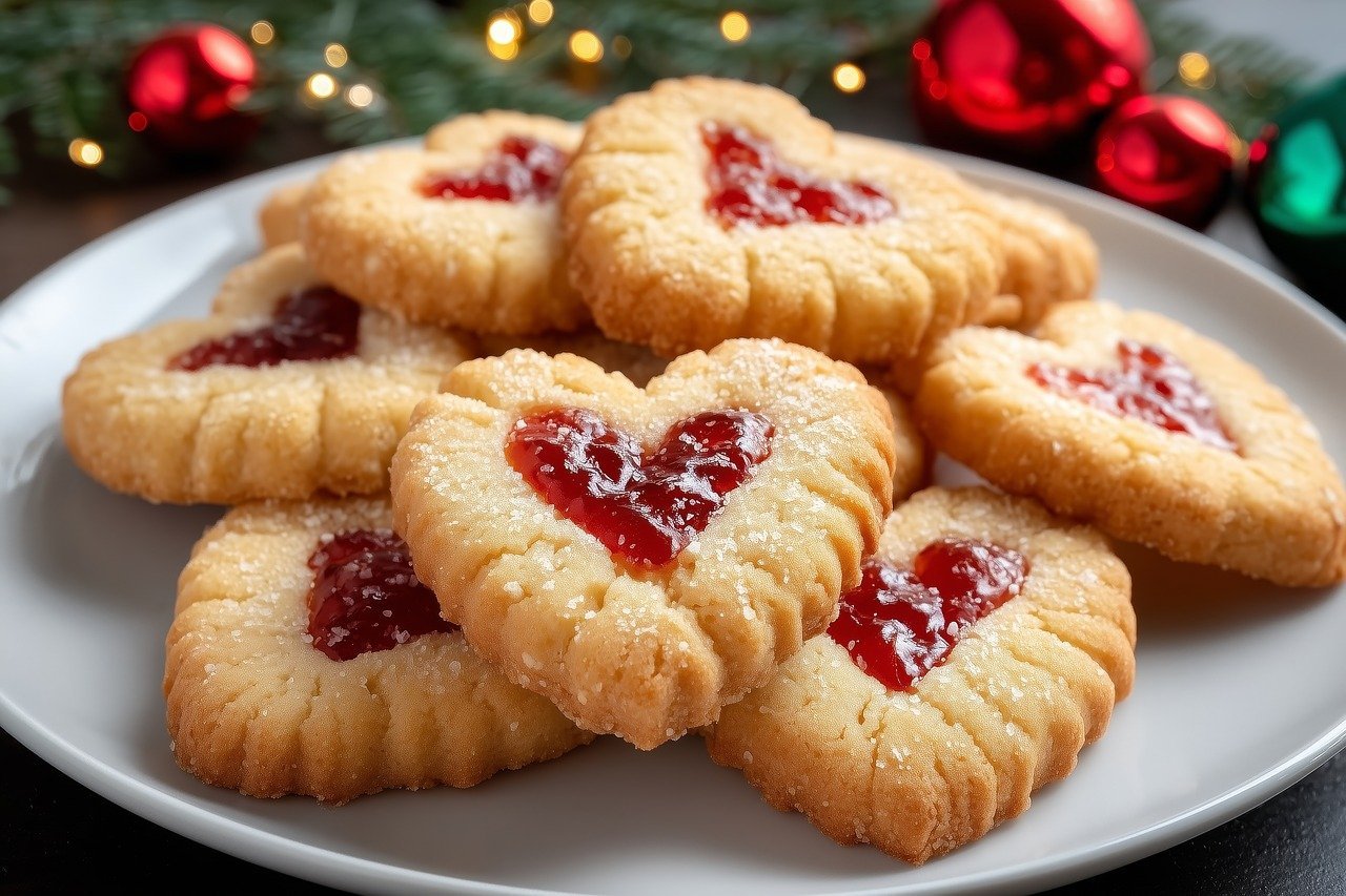 Galletas corazón de San Valentín