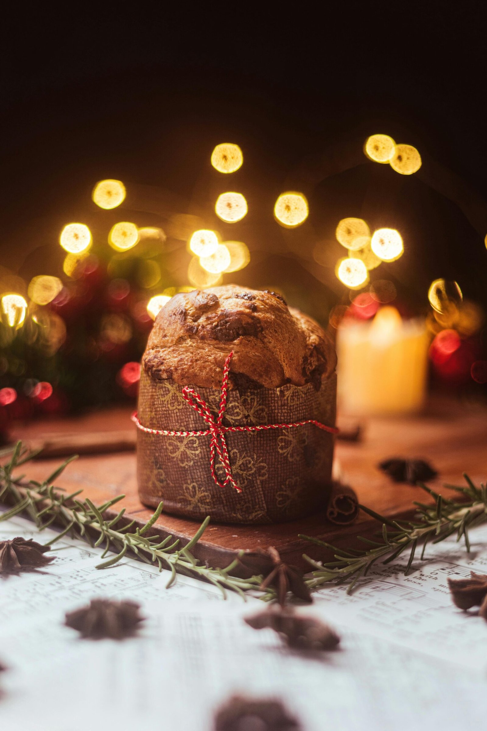 Panettone tradicional.